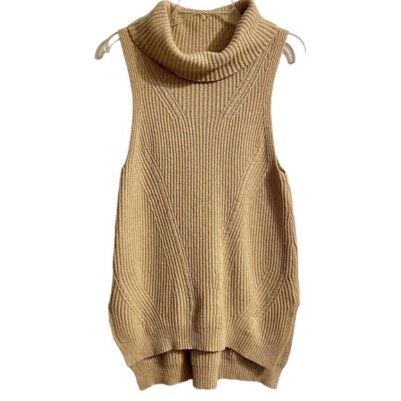 Anthropologie Sweaters - Anthropologie Angel of the North Size Medium Sweater Sleeveless Turtleneck Cowl